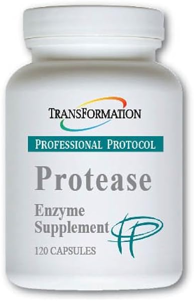 Transformation Enzymes Protease - Supports Healthy Circulation, Digestion, Immunity, and Elimination, Improve Tolerance On an Empty Stomach, 120 Capsules in Pakistan in Pakistan