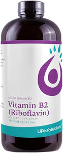 Vitamin B2 - Liquid Dietary Supplement with 50mg Riboflavin Per Serving - Highly Bioavailable, Pharmacist Formulated, Rapid-Sorb Technology for Efficient Nutrient Absorption - 16 fl oz in Pakistan