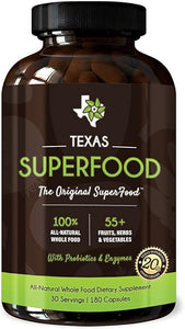 Original Superfood Capsules, Superfood Reds and Greens, All-Natural Whole Food Dietary Supplement, Non-GMO, Gluten Free, Vegan, No Soy, 180 Capsules in Pakistan
