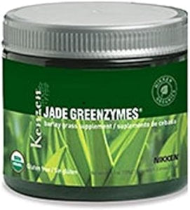 Nikken Jade GreenZymes Barley Grass (15553) - Supplement for Strong Immune System, Maintain Blood Glucose and pH level, Organic, Kosher and Vegan certified, USDA Organic, Non Gluten , 50 Serving Jar in Pakistan