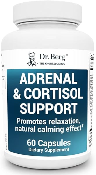 Dr. Berg Adrenal & Cortisol Capsules - Adrena in Pakistan