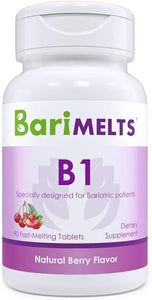 BariMelts B1, Dissolvable Bariatric Vitamins, Sugar-Free, Natural Berry Flavor, 90 Fast Melting Tablets in Pakistan