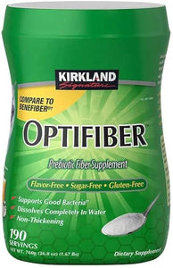 Kirkland Signature OPTIFIBER, 26.8 Ounces, 1.67 Lb, 760 g, 190 Servings, with Whizzotech Packaging in Pakistan