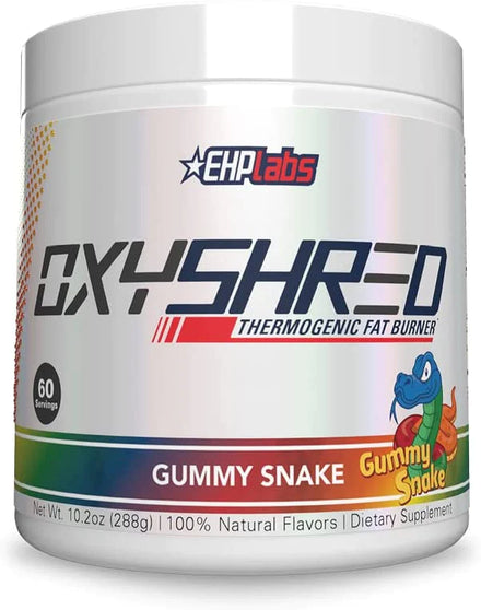 EHPlabs OxyShred Thermogenic Shredding Supplement - Clinically Proven, Promotes Shredding, Energy Booster, Pre Workout, Mood Booster - Mango, 60 Servings