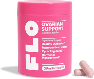 FLO Ovarian Health Support - DIM, Myo-Inositol, D-Chiro Inositol (40:1), Folic Acid - Hormone Balance for Women, Healthy Ovulation, Reproductive Health, Cycle Regularity - 30 Servings Supple in Pakistan