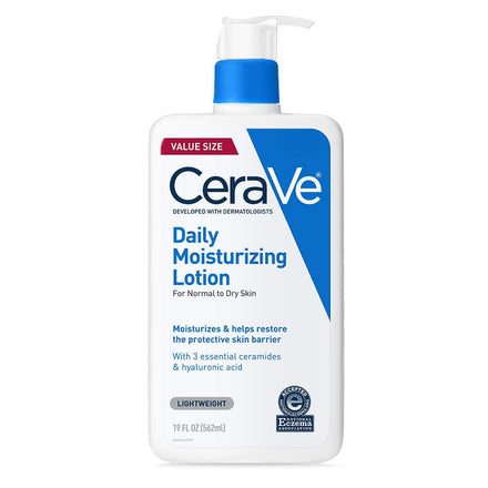 CeraVe Daily Moisturizing Lotion for Dry Skin Body Lotion & Facial Moisturizer with Hyaluronic Acid