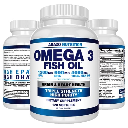 Arazo Nutrition Wild Caught Omega 3 Fish Oil – Supplement in Pakistan