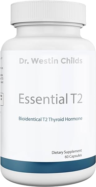 Essential T2 - Bio-Identical 3,5 Diiodo-l-thyronine for Hypothyroidism, Hashimoto's, Thyroidectomy & Rai, 60 Day Supply in Pakistan