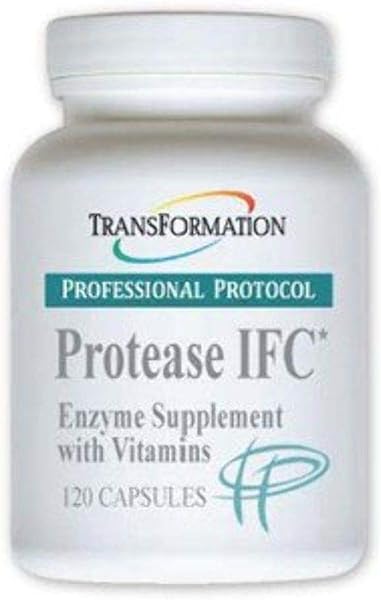 Transformation Enzyme - Protease IFC 120 Caps - #1 Practitioner Recommended - Natural Support for Muscle and Fatigue, and Healthy Inflammation with High Rich Vitamin A, E, C, Zinc, and Selenium in Pakistan