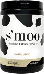Ovary Good - Vanilla Bean by Smoo | Regulated Cycle, Improve Energy Levels, Complexion & More | Fertility Prenatal Vitamin Powder | PCOS Supplements for Women | Made in USA in Pakistan
