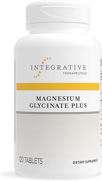 Integrative Therapeutics Magnesium Glycinate Plus - Brain Function Supplement for Women & Men* - Supports Cardiovascular & Nerve Function* - Vegan - 120 Tablets in Pakistan