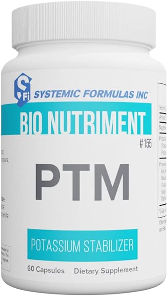 Systemic Formulas PTM Potassium Stabilizer 60 Capsules Bio Nutriment #155. in Pakistan in Pakistan