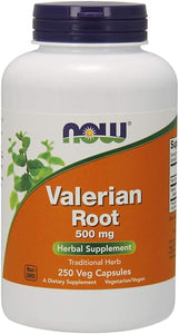 NOW Supplements, Valerian Root (Valeriana officinalis) 500 mg, Herbal Supplement, 250 Veg Capsules in Pakistan
