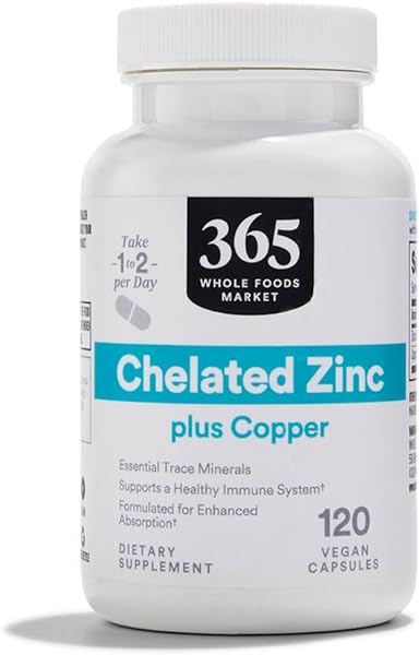 365 by Whole Foods Market, Zinc Chelated, 120 in Pakistan