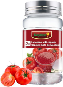 Lycopene Capsules - Natural Tomato Extract 500mg for Prostate and Heart Organic Complex Formula Supplement - 100 Softgels Gluten-Free, Non-GMO in Pakistan