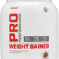 GNC Pro Weight Gainer Supplement- Strawberries and Cream Mass Gain Supplement