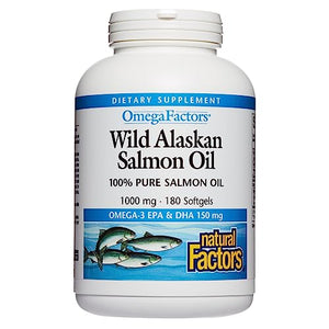 Natural Factors, Wild Alaskan Salmon Oil Provides Omega-3, Supplement in Pakistan