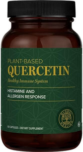 Global Healing Center Quercetin 250 mg Supplement to Support Immune System Function, Respiratory Health & Body's Natural Response to Occasional Allergies-QuerceFIT without Bromelain & Zinc-60 Capsules in Pakistan