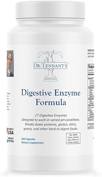 Digestive Enzyme Formula | Now with Double The DPP-IV Enzyme targeting Gluten | Corrects GERD, Heartburn, Acid Reflux, and improperly digested Foods - 200 Capsules in Pakistan