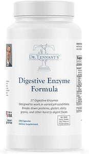 Digestive Enzyme Formula | Now with Double The DPP-IV Enzyme targeting Gluten | Corrects GERD, Heartburn, Acid Reflux, and improperly digested Foods - 200 Capsules in Pakistan