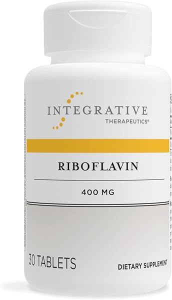 Integrative Therapeutics Riboflavin - Cellular Energy and Red Blood Cell Production Support* - Vitamin B2 Supplement - High Potency - 30 400 mg Tablets in Pakistan in Pakistan