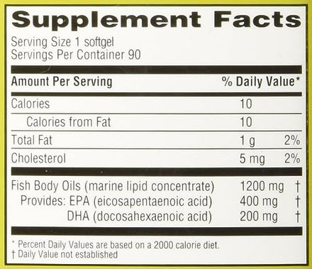 Trader Joe's Molecularly Distilled Omega-3 Fatty Acids Dietary Supplement in Pakistan