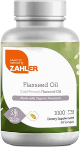 Zahler Now Vegetarian Flaxseed Oil, Organic Flax Seed Oil, Cold Pressed Flax Oil Supplement, Certified Kosher, 90 SoftGels in Pakistan
