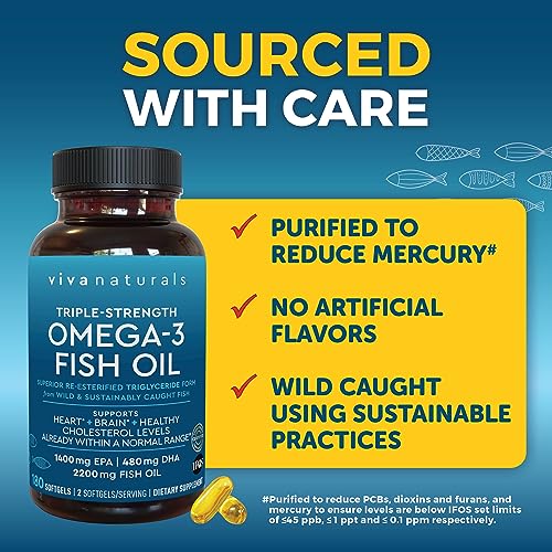 Triple Strength Omega 3 Fish Oil Supplement - Fatty Acid Supplements in Pakistan