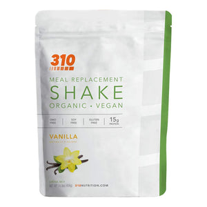 310 Nutrition - Vegan Organic Plant Powder and Meal Replacement Shake - Gluten, Dairy, and Soy Free - Keto and Paleo Friendly - 0 Grams of Sugar - Vanilla - 14 Servings