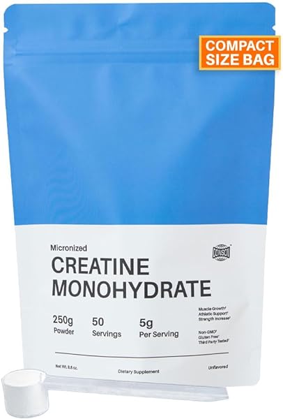 Creatine Monohydrate for Women and Men – 8.8oz Creatine Powder – Micronized Creatine for Muscle Builder, Strength Growth, Endurance – Pure Unflavored Creatine Powder – 50 Servings in Pakistan in Pakistan