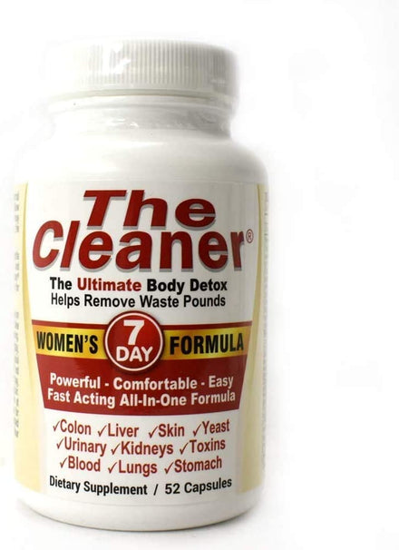 The Cleaner 7Day Women's Formula Ultimate Body Detox (52 Capsules)