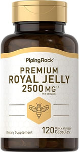 Piping Rock Royal Jelly Capsules 2500 mg | 120 Count | Non-GMO, Gluten Free Supplement in Pakistan