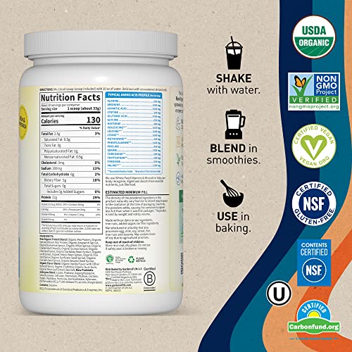 Organic Vegan Vanilla Protein Powder - Garden of Life – Supplement in Pakistan