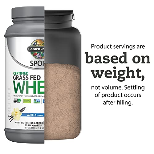 Garden of Life SPORT Whey Protein Powder Vanilla., Premium Grass Fed Supplement in Pakistan