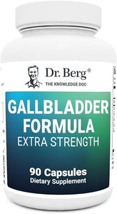 Dr. Berg Gallbladder Formula Extra Strength - Made w/Purified Bile Salts & Ox Bile Digestive Enzymes - Includes Carefully Selected Digestive Herbs - Full 45 Day Supply - 90 Capsules in Pakistan