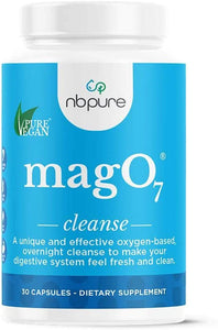 nbpure Mag O7 Oxygen Digestive System Cleanser Capsules, 180 Count