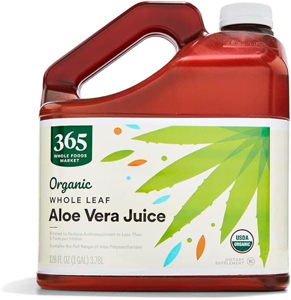 365 by Whole Foods Market, Organic Whole Leaf Aloe Vera Juice, 128 Fl Oz in Pakistan