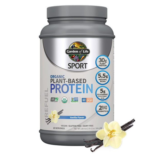 Garden of Life Organic Vegan Sport Protein Powder, Vanilla Supplement in Pakistan