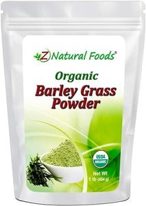 Organic Barley Grass Powder, Antioxidant-Rich, Energy Booster Organic Grass Powder, 100% Natural Superfood, Vegan, Gluten Free, Non-GMO, Kosher, 1 Lb in Pakistan