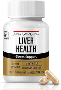 JungKwanJang Liver Health Formula with Milk Thistle and American Ginseng - Liver Cleanse Detox & Repair Support Supplement - 30 Capsules for Men and Women in Pakistan
