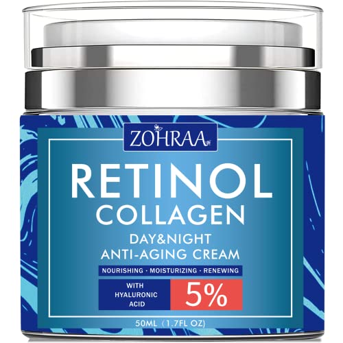 Retinol Moisturizer with Collagen Cream and Hyaluronic Acid, Anti-Wrinkle Anti-Aging Cream For Women and Men in Pakistan