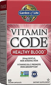 Vitamin Code Healthy Blood 60ct Capsules Supplement in Pakistan