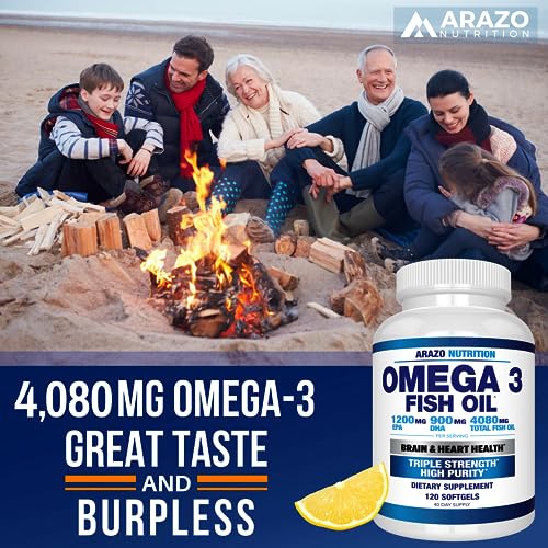 Arazo Nutrition Wild Caught Omega 3 Fish Oil – Supplement in Pakistan