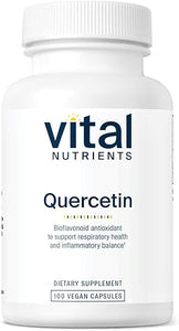 Vital Nutrients Quercetin | Vegan Supplement with Bioflavonoids for Sinus & Immune Support | Gluten, Dairy and Soy Free | 250mg | 100 Capsules in Pakistan