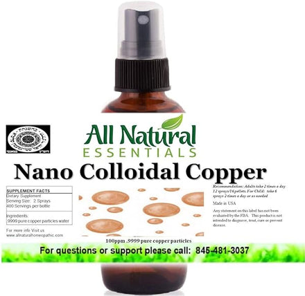 Nano Colloidal Copper Colloidal Minerals Supplement Colloidal Copper Liquid Copper Mineral 2oz 240ppm Bottle Kosher Certified all natural colloidal Copper for Adults, Men, Women, Kids in Pakistan
