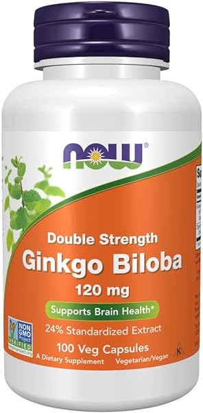 NOW Supplements, Ginkgo Biloba 120 mg, Double in Pakistan