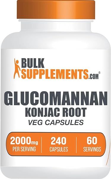 BULKSUPPLEMENTS.COM Glucomannan Capsules - Ko in Pakistan