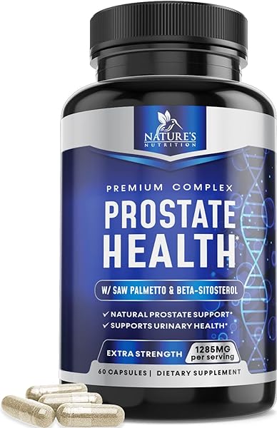 Prostate Supplements for Men with Saw Palmetto, Beta Sitosterol, Lycopene - Supports Prostate Health and Bladder Health - Supplement to Support Normal Bathroom Trips and Urination - 60 Capsules in Pakistan in Pakistan