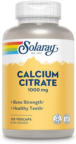 Solaray Calcium Citrate Capsules, 1000mg, 120 in Pakistan