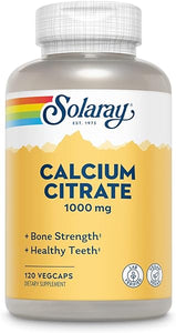 Solaray Calcium Citrate Capsules, 1000mg, 120 Count in Pakistan
